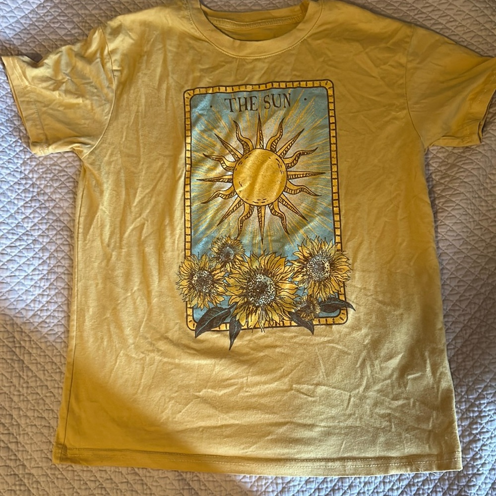 The sun tarot card shirt